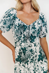 Cadence Midi Dress | Baltic Born Jade Floral