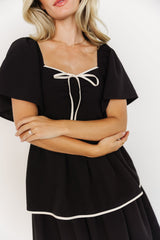 Madrid Tiered Dress | Baltic Born Black