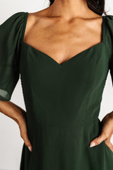Colette Sweetheart Midi Dress | Baltic Born Evergreen