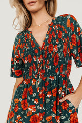 Botega Midi Dress | Baltic Born Jade Multi Floral