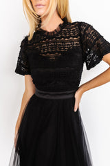 Darcy Tulle Midi Dress | Baltic Born Black