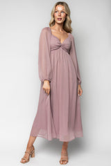Dione Midi Dress | Baltic Born Dusty Lilac