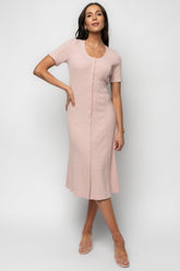 Océane Midi Dress | Baltic Born Blush