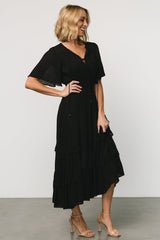 Spell Boho Midi Dress | Baltic Born Black