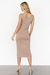 Rue Ribbed Midi Dress | Baltic Born Natural