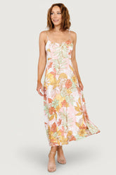 Hilo Back Tie Maxi Dress | Baltic Born Multi