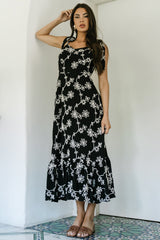 Amor Midi Dress | Baltic Born Black + Ivory Floral