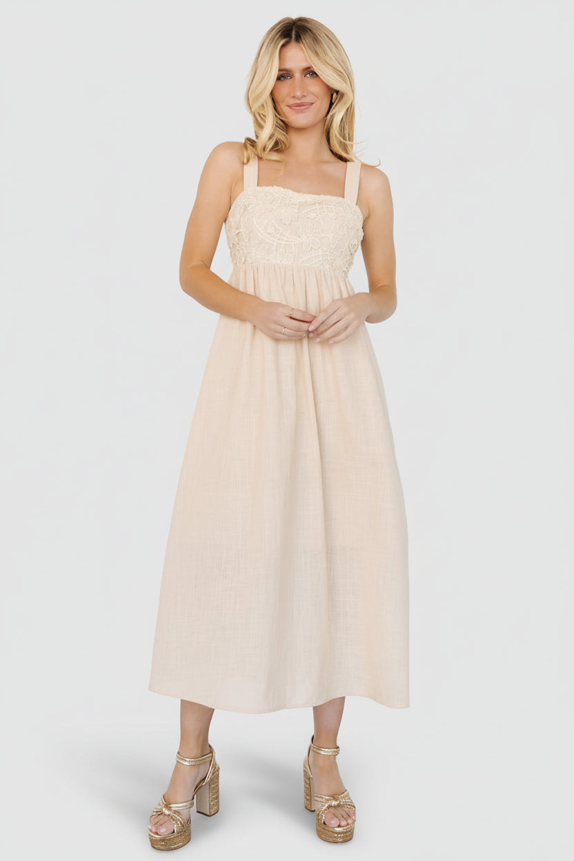 Mia Tie Back Dress | Baltic Born Natural