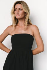 Delray Strapless Dress | Baltic Born Black