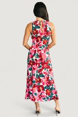 Fernanda Midi Dress | Baltic Born Fuchsia Floral