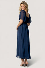 Nora Midi Dress | Baltic Born Navy