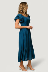Buttercup Midi Dress | Baltic Born Deep Blue