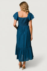 Buttercup Midi Dress | Baltic Born Deep Blue