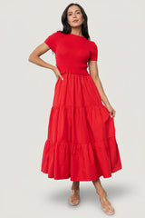 Devotion Tiered Dress | Baltic Born Red