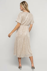 Mayfair Sequin Midi Dress | Baltic Born Champagne