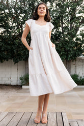 Kesler Midi Dress | Baltic Born Cream