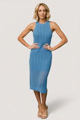 Nalani Knit Tank Dress | Baltic Born Blue