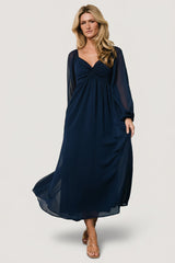 Dione Midi Dress | Baltic Born Navy