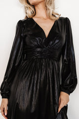 Aisha Shimmer Dress | Baltic Born Black