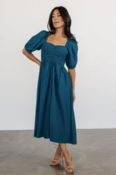 Stefania Midi Dress | Baltic Born Mediterranean Blue