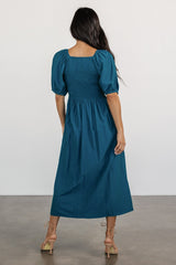 Stefania Midi Dress | Baltic Born Mediterranean Blue