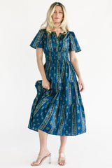Sorrel Midi Dress | Baltic Born Navy Multi Floral