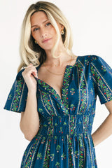 Sorrel Midi Dress | Baltic Born Navy Multi Floral