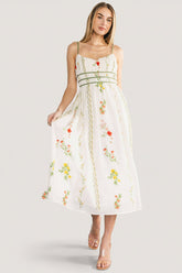 Cerise Midi Dress | Baltic Born Multi Floral