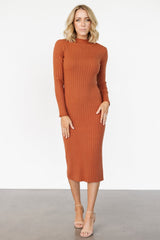 Jill Ribbed Midi Dress | Baltic Born Spice