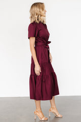 Providence Poplin Dress | Baltic Born Wine