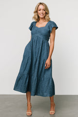 Kesler Midi Dress | Baltic Born Blue