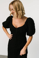Therese Textured Dress | Baltic Born Black