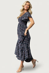 Jerah Smocked Dress | Baltic Born Midnight Floral