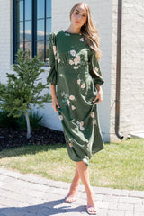 Karalie Maxi Dress | Baltic Born Green Floral