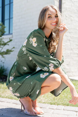 Karalie Maxi Dress | Baltic Born Green Floral
