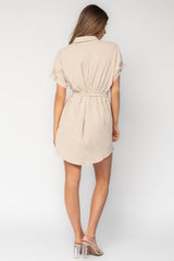 Nautical Shirt Dress | Baltic Born Tan Stripe