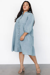 Sari Babydoll Dress | Baltic Born Chambray