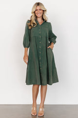 Sari Babydoll Dress | Baltic Born Green