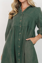 Sari Babydoll Dress | Baltic Born Green