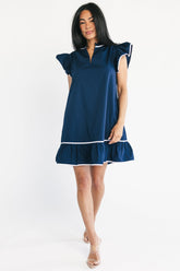 Butterfield Short Dress | Baltic Born Navy