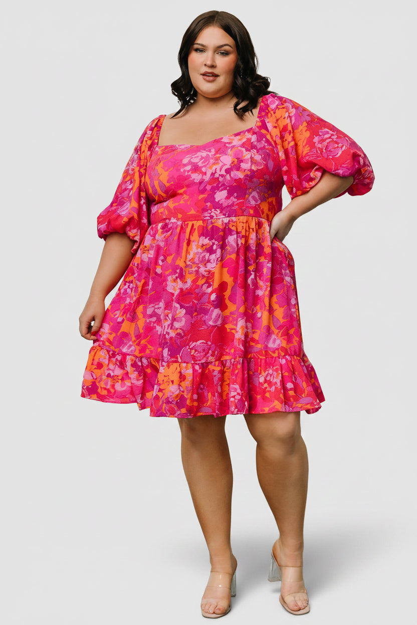 Levy Sweetheart Mini Dress | Baltic Born Fuchsia Multi