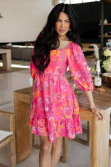 Levy Sweetheart Mini Dress | Baltic Born Fuchsia Multi