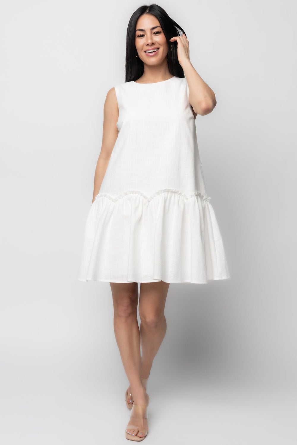 Paulina Short Dress | Baltic Born Off White