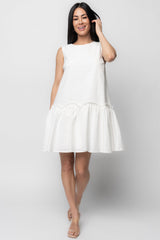Paulina Short Dress | Baltic Born Off White