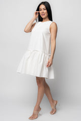 Paulina Short Dress | Baltic Born Off White