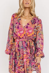 Newark Mini Dress | Baltic Born Purple Multi