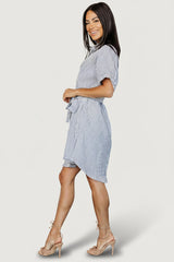 Nautical Shirt Dress | Baltic Born Blue Stripe