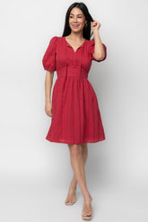 Hayley Short Dress | Baltic Born Red
