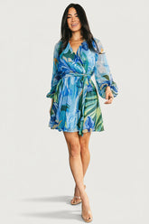 Rev Mini Dress | Baltic Born Cobalt Multi