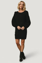 Margaux Sweater Dress | Baltic Born Black